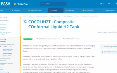 EASA dedicated page on COCOLIH2T